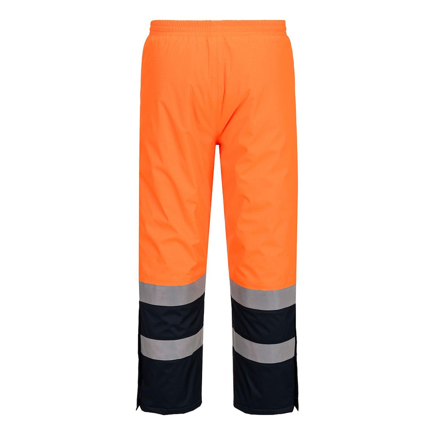Portwest Bizflame Rain+ HV Vlamvertragend Multi-norm Winterbroek FR434 Bizflame Rain+ Hi-Vis Multi-Norm Contrast FR oranje-marineblauw(ON)