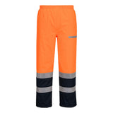Portwest Bizflame Rain+ HV Vlamvertragend Multi-norm Winterbroek FR434 Bizflame Rain+ Hi-Vis Multi-Norm Contrast FR oranje-marineblauw(ON)