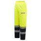Portwest Bizflame Rain+ Vlamvertragend Multi-norm Winterbroek FR434 Hi-Vis Multinorm Contrast FR geel-marineblauw(YN)