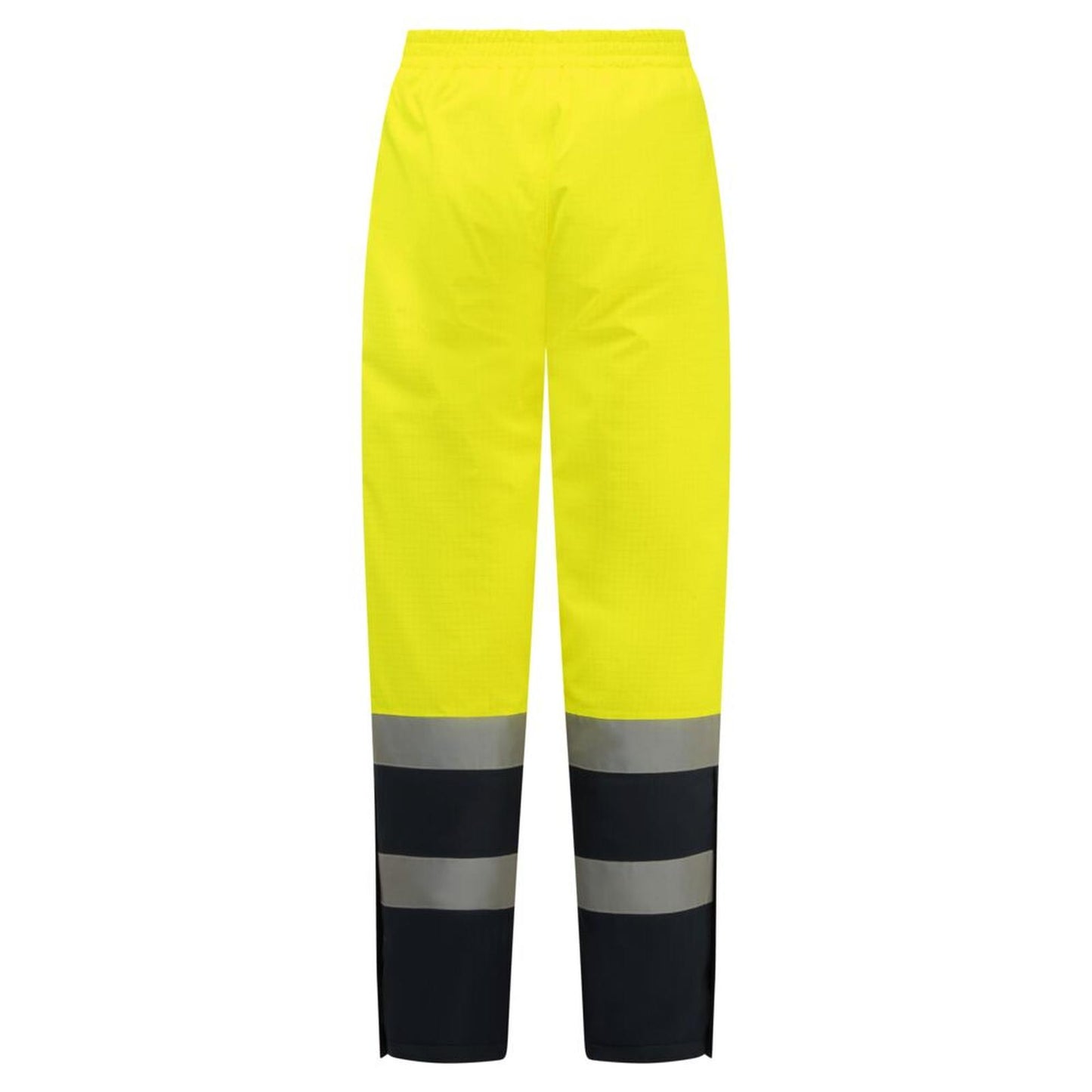 Portwest Bizflame Rain+ Vlamvertragend Multi-norm Winterbroek FR434 Hi-Vis Multinorm Contrast FR geel-marineblauw(YN)