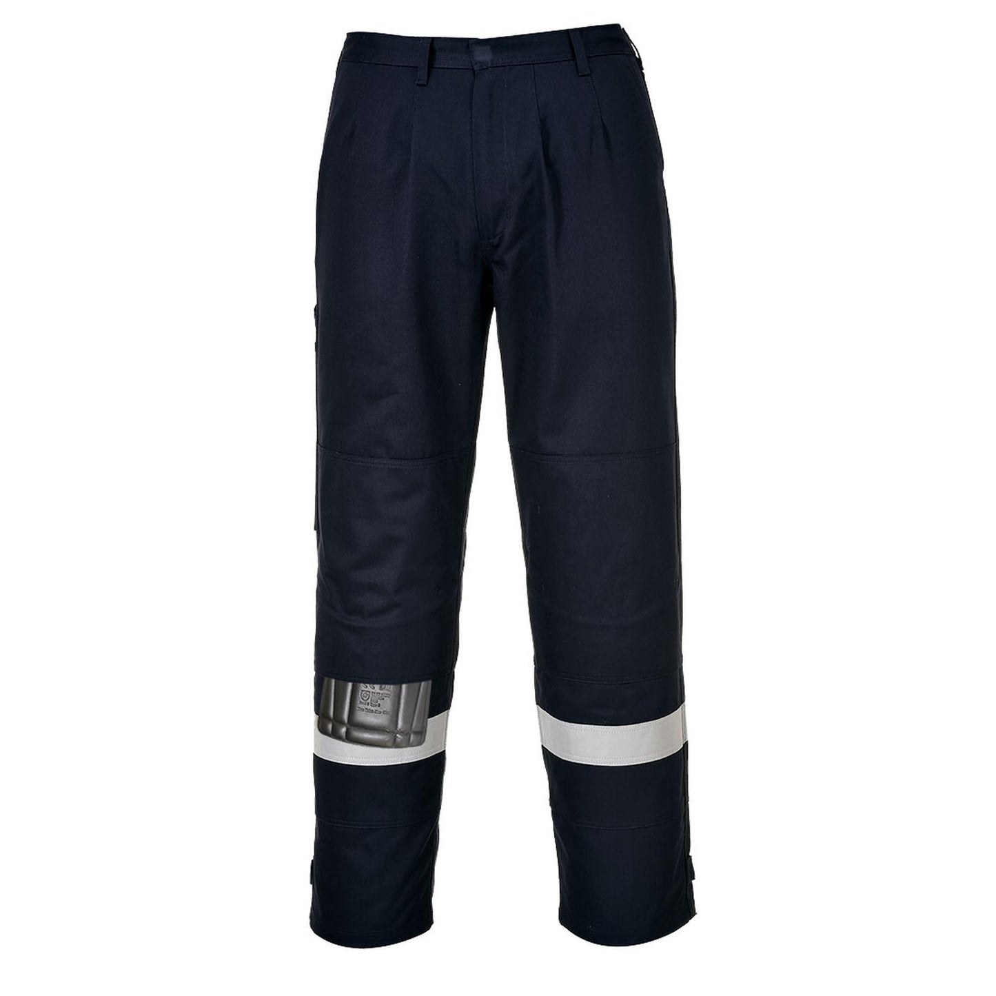 Portwest Bizflame Work FR Vlamvertragend Multi-norm Werkbroek FR445 FR Dames donker marineblauw(NV)