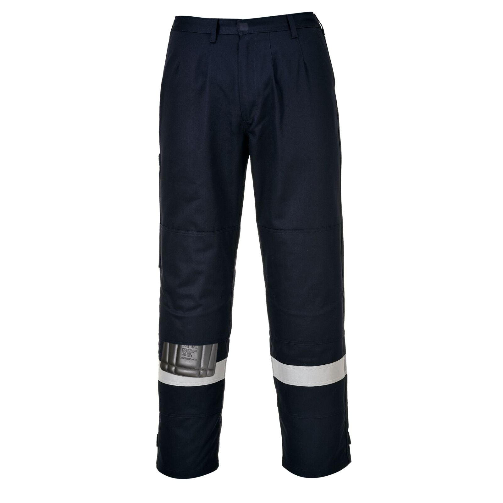 Portwest Bizflame Work FR Vlamvertragend Multi-norm Werkbroek FR445 FR Dames donker marineblauw(NV)