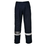 Portwest Bizflame Work FR Vlamvertragend Multi-norm Werkbroek FR445 FR Dames donker marineblauw(NV)