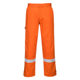 Portwest Bizflame Work FR Vlamvertragend Multi-norm Werkbroek FR445 FR Dames oranje(OR)