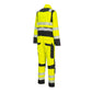Portwest PW3 FR Coverall FR507 Hi-Vis vlamvertragend antistatisch reflectie 280gm geel-zwart(YB)