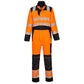 Portwest PW3 FR Overall FR509 vlamvertragend HVO antistatisch HiVis oranje-zwart(OB)