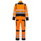 Portwest PW3 FR Overall FR509 vlamvertragend HVO antistatisch HiVis oranje-zwart(OB)