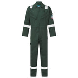 Portwest Bizflame Plus FR Overall FR50 vlamvertragend antistatische 350gr lasbescherming klasse 2 groen(GN)