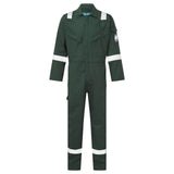 Portwest Bizflame Plus FR Overall FR50 vlamvertragend antistatische 350gr lasbescherming klasse 2 groen(GN)