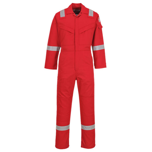 Portwest Bizflame Plus Overalls FR50 Vlamvertragend- antistatisch rood(RE)