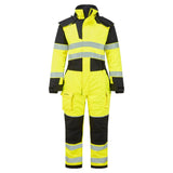 Portwest PW3 FR Winteroverall FR516 vlamvertragend Modaflame Hi-Vis geel-zwart(YB)