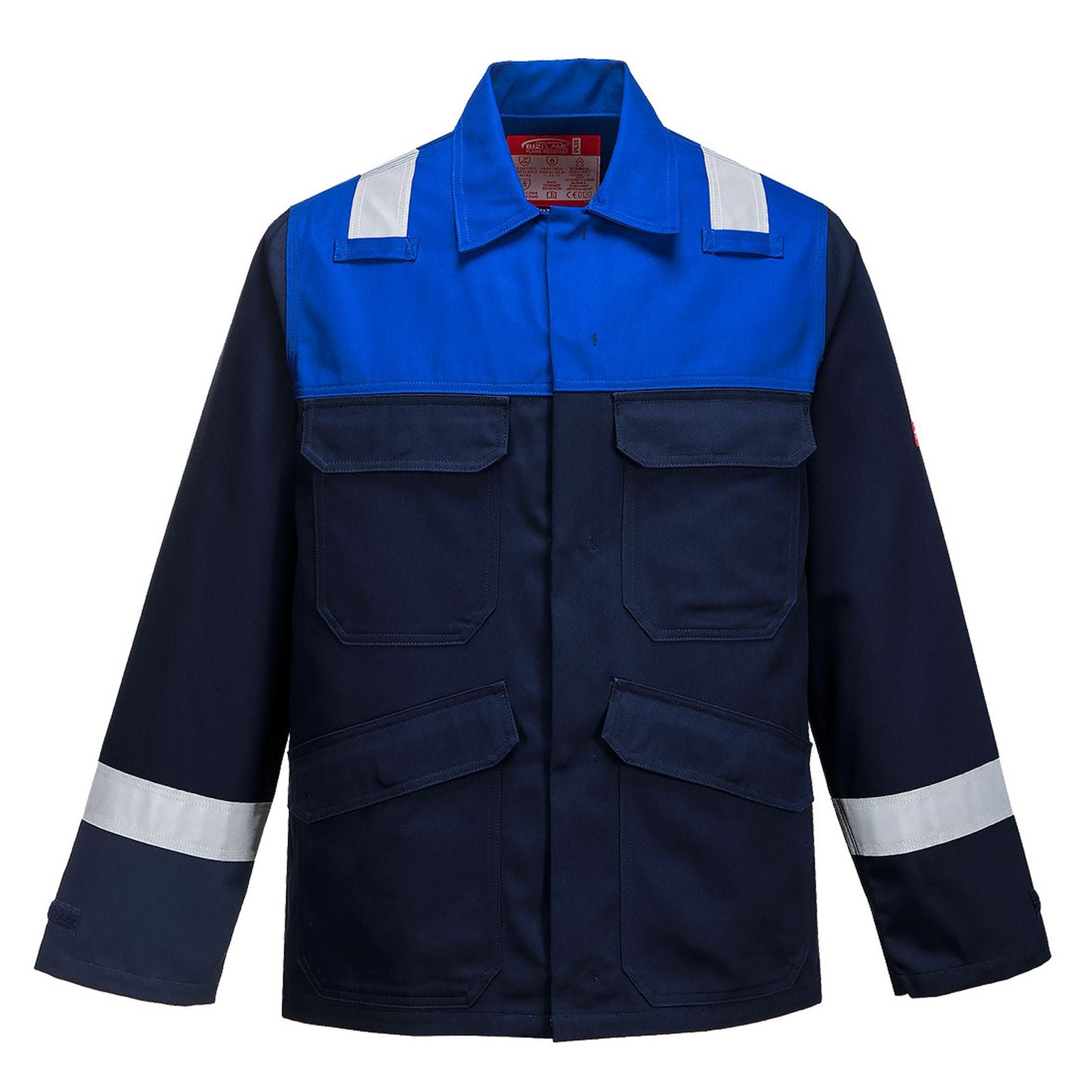 Portwest Bizflame Jassen FR55 marineblauw-koningsblauw(NR)