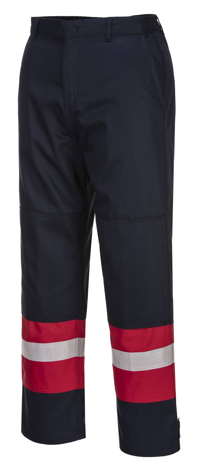Portwest Bizflame Broeken FR56 Vlamvertragend marineblauw-rood(NA)