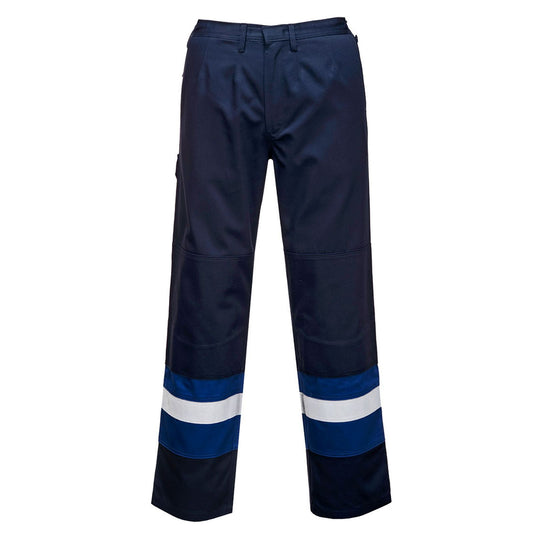 Portwest Bizflame Broeken FR56 Vlamvertragend marineblauw-korenblauw(NR)