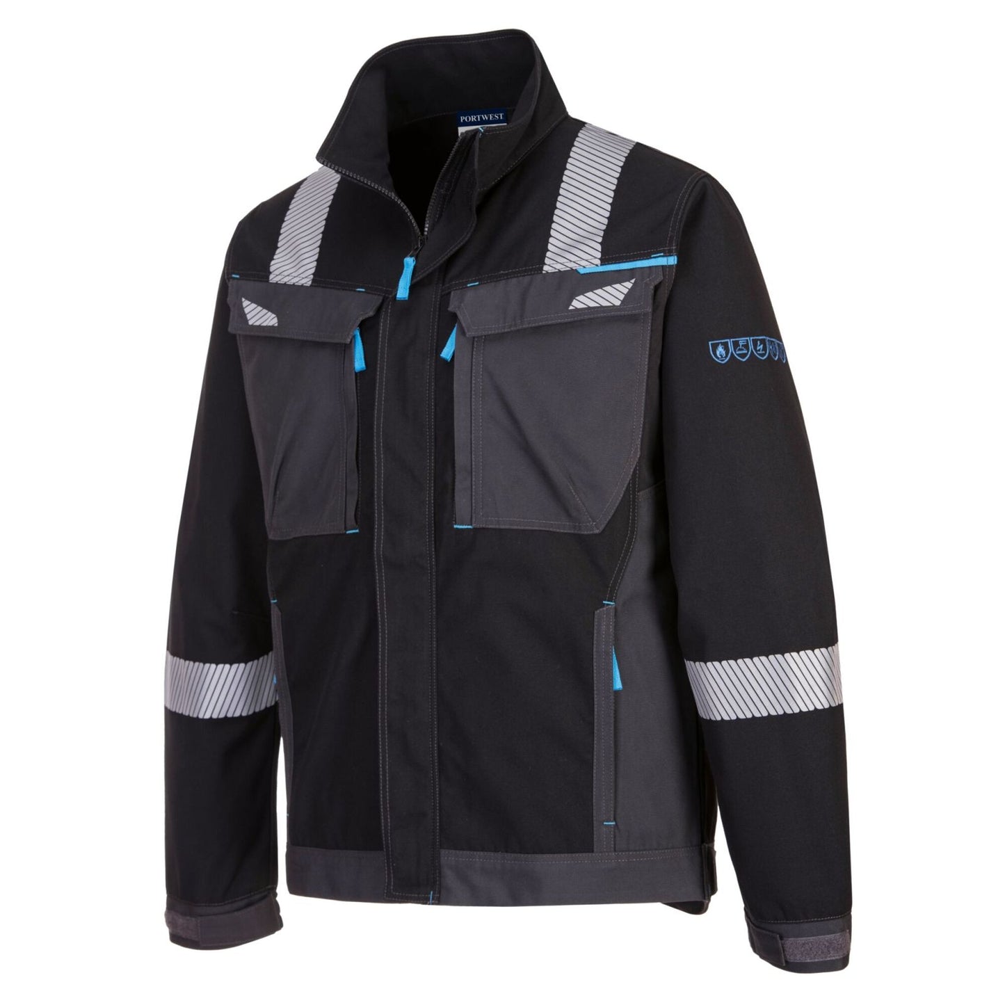 Portwest Jassen FR602 zwart(BK) Klant 484