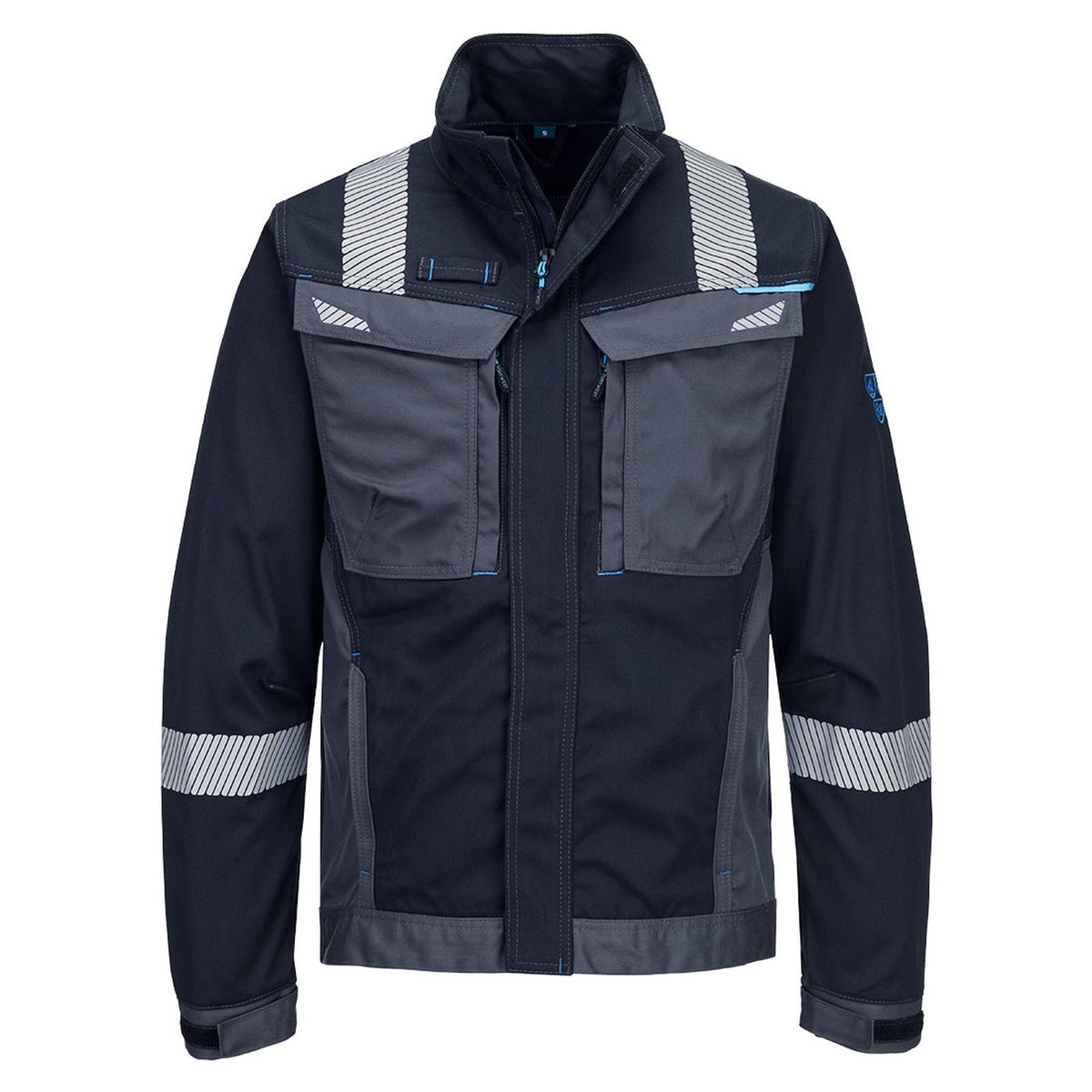 Portwest WX3 Vlamvertragend Multi-norm Werkjack FR602 FR Modaflame Work marineblauw(NV)