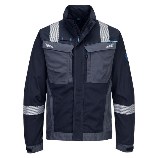 Portwest WX3 Vlamvertragend Multi-norm Werkjack FR602 FR Modaflame Work marineblauw(NV)