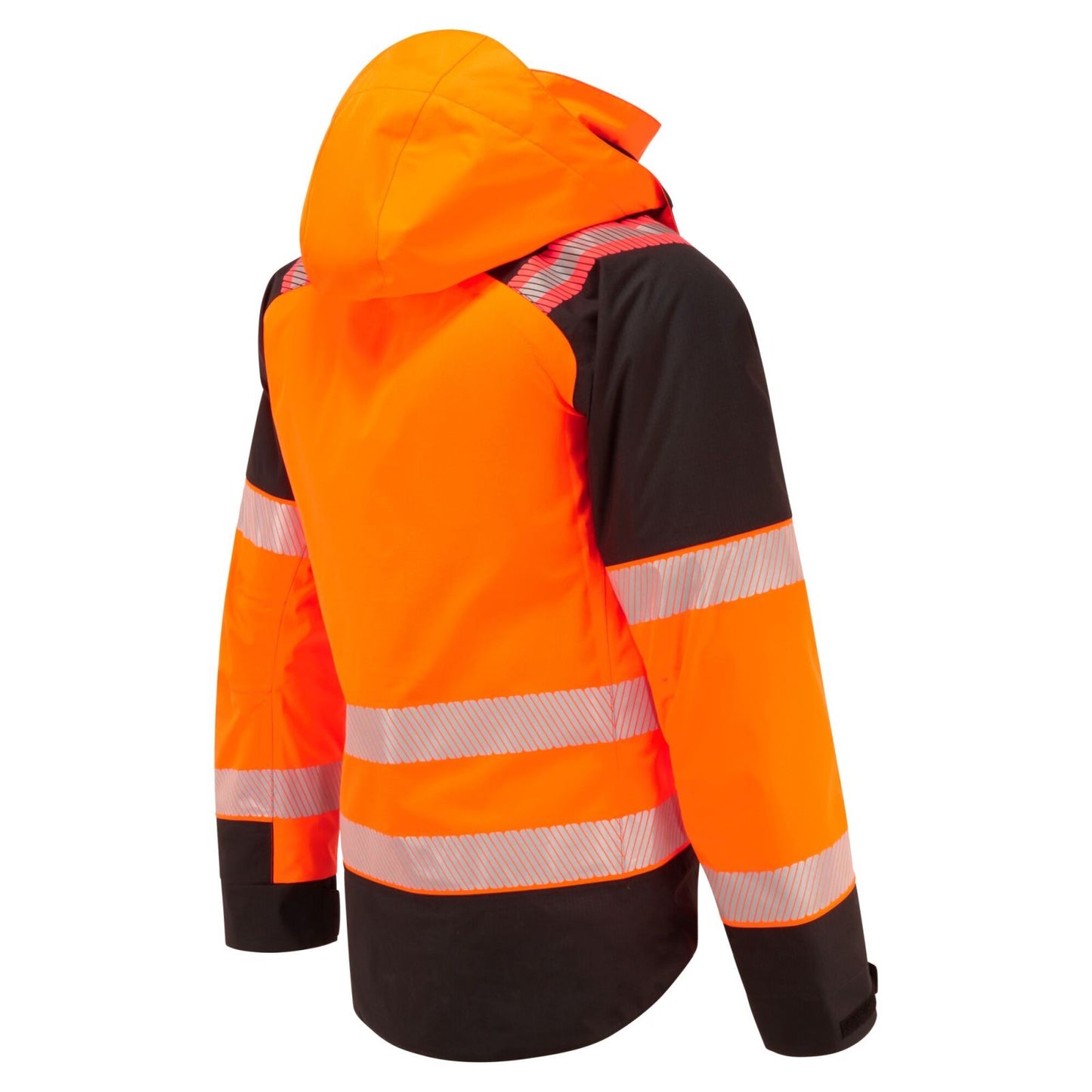 Portwest PW3 Vlamvertragend Multi-norm Winterjas FR606 vlamvertragend Modaflame regen Hi-Vis oranje-zwart(OB)