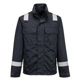 Portwest Bizflame Work Vlamvertragend Multi-norm Jack FR609 Vlamvertragend Chemicaliënwerend zwart(BK)