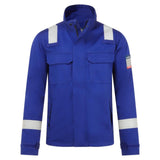 Portwest Bizflame Work Vlamvertragend Multi-norm Jack FR609 vlamvertragend chemicaliënwerend koningsblauw(RB)