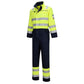 Portwest Bizflame Overalls FR60 Multinorm HiVis geel-marineblauw(YN)