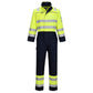 Portwest Bizflame Overalls FR60 Multinorm HiVis geel-marineblauw(YN)