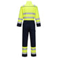 Portwest Bizflame Overalls FR60 Multinorm HiVis geel-marineblauw(YN)