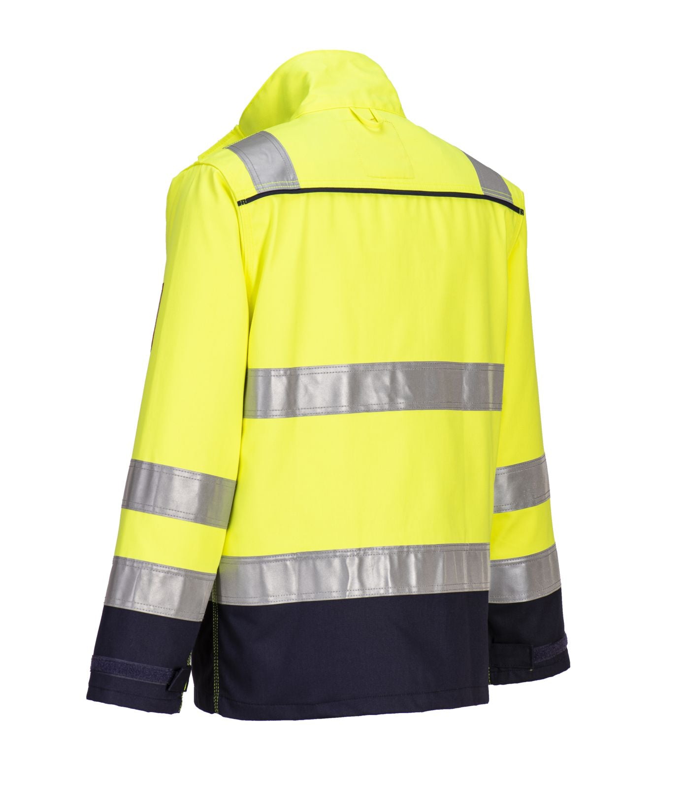 Portwest Bizflame Jassen FR61 Multinorm HiVis geel-marineblauw(YN)