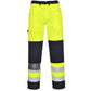 Portwest Bizflame Broeken FR62 Multinorm HiVis geel-marineblauw(YN)