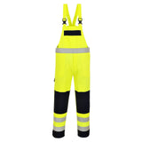Portwest Bizflame Am. Overalls FR63 Multinorm HiVis geel-marineblauw(YN)