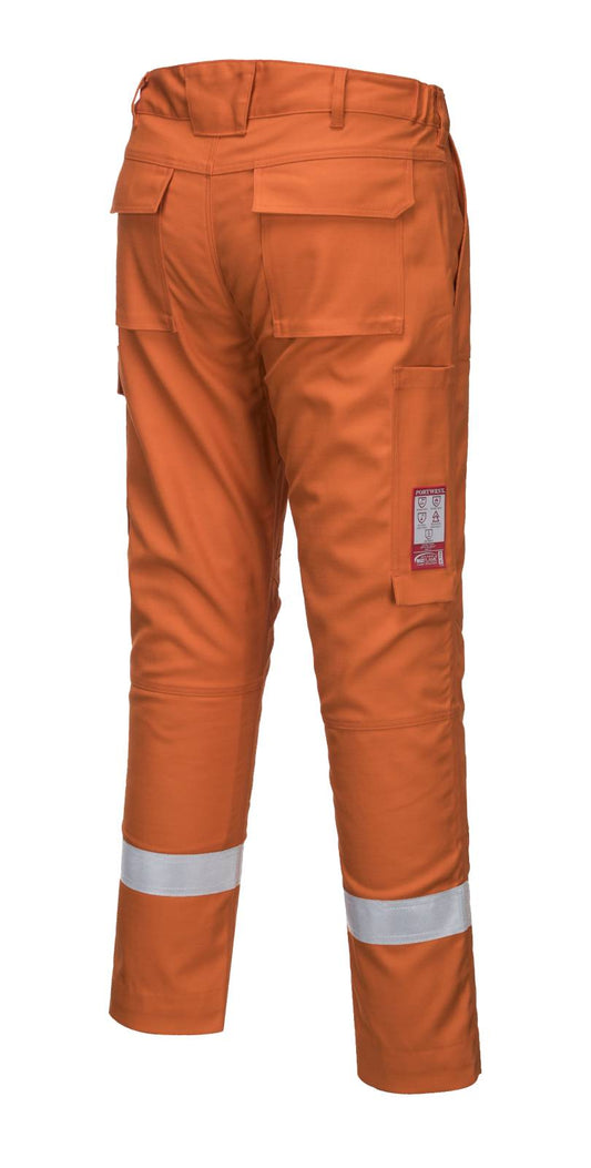 Portwest Bizflame Broeken FR66 Vlamvertragend- antistatisch oranje(OR)