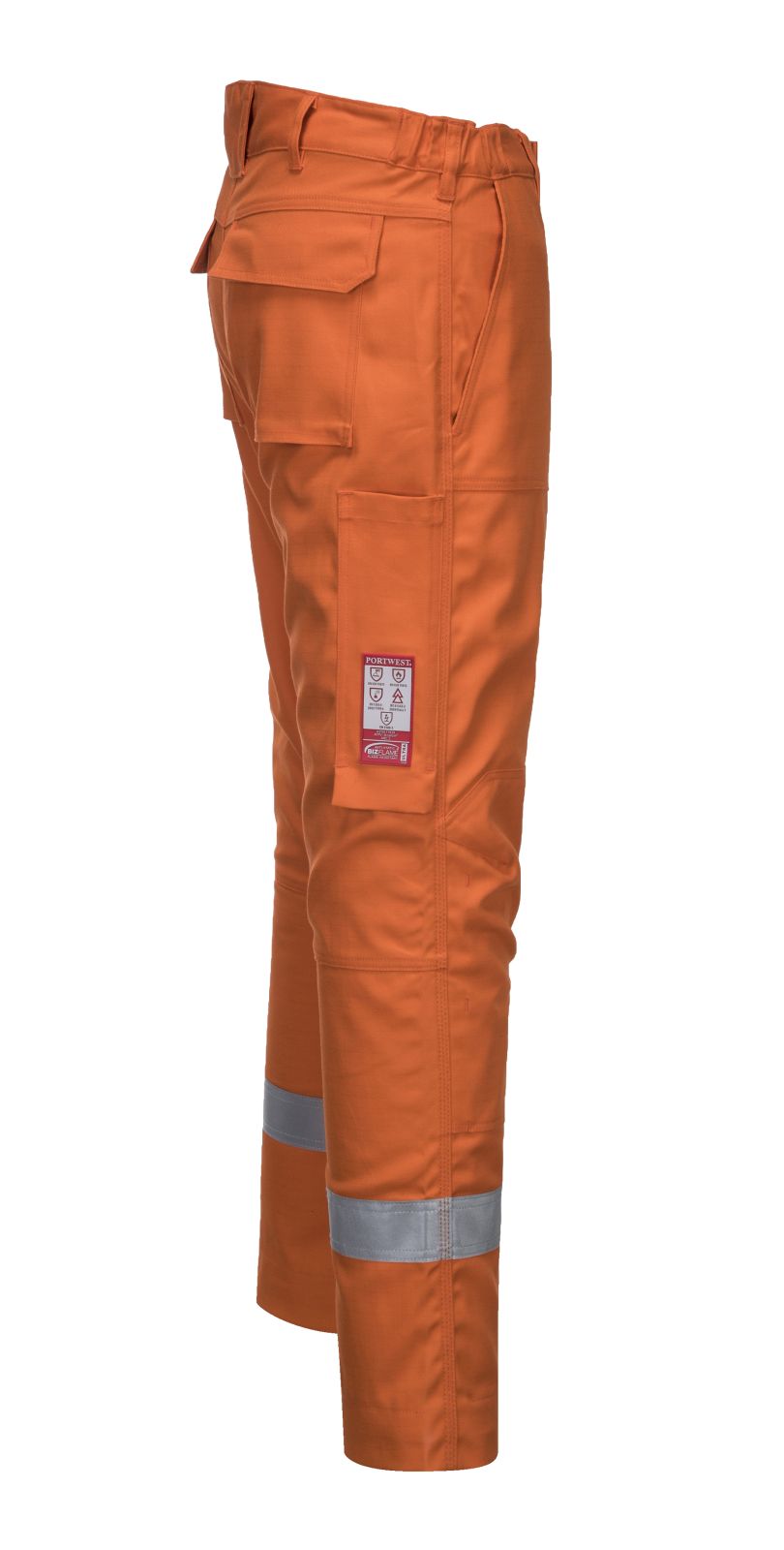Portwest Bizflame Broeken FR66 Vlamvertragend- antistatisch oranje(OR)