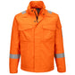 Portwest Bizflame Jassen FR68 Vlamvertragend- antistatisch oranje(OR)