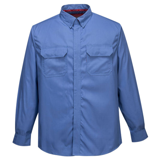 Portwest Bizflame Shirts FR69 Vlamvertragend blauw(BL)