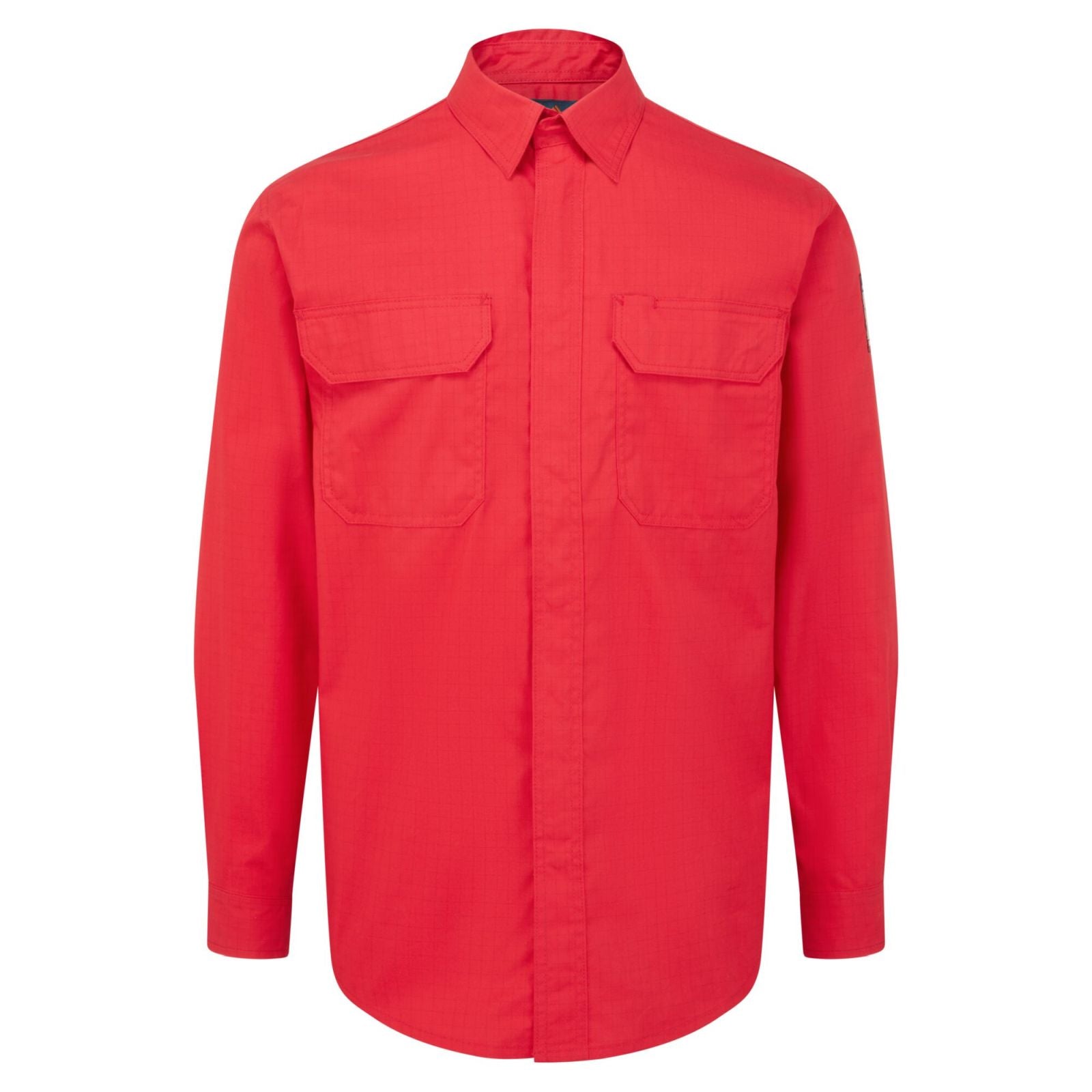 Portwest Bizflame Work Vlamvertragend Multi-norm Overhemd FR69 Bizflame Plus vlamwerend antistatisch chemisch rood(RE)