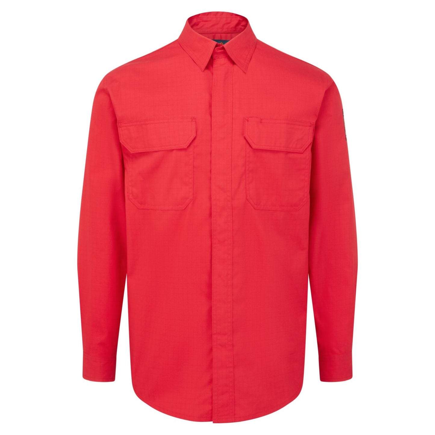 Portwest Bizflame Work Vlamvertragend Multi-norm Overhemd FR69 Bizflame Plus vlamwerend antistatisch chemisch rood(RE)