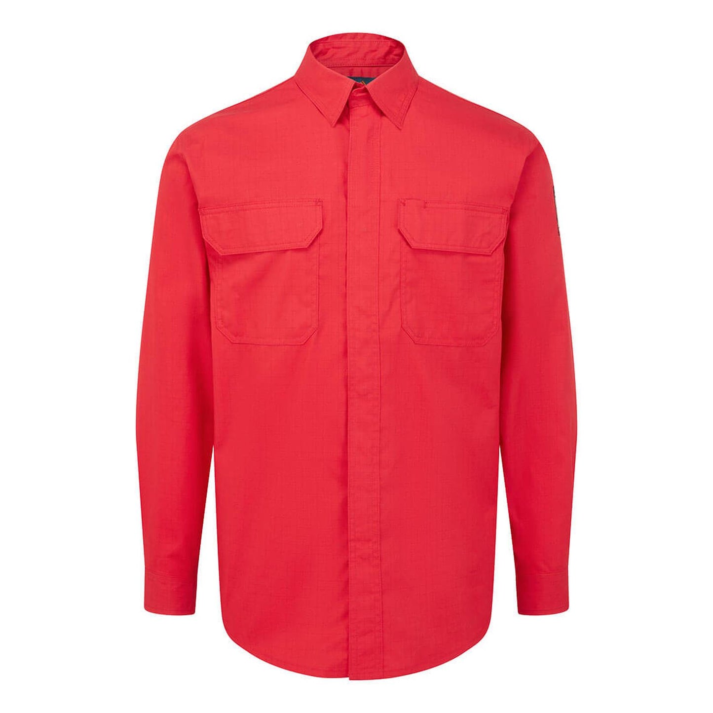 Portwest Bizflame Work Vlamvertragend Multi-norm Overhemd FR69 Bizflame Plus vlamwerend antistatisch chemisch rood(RE)