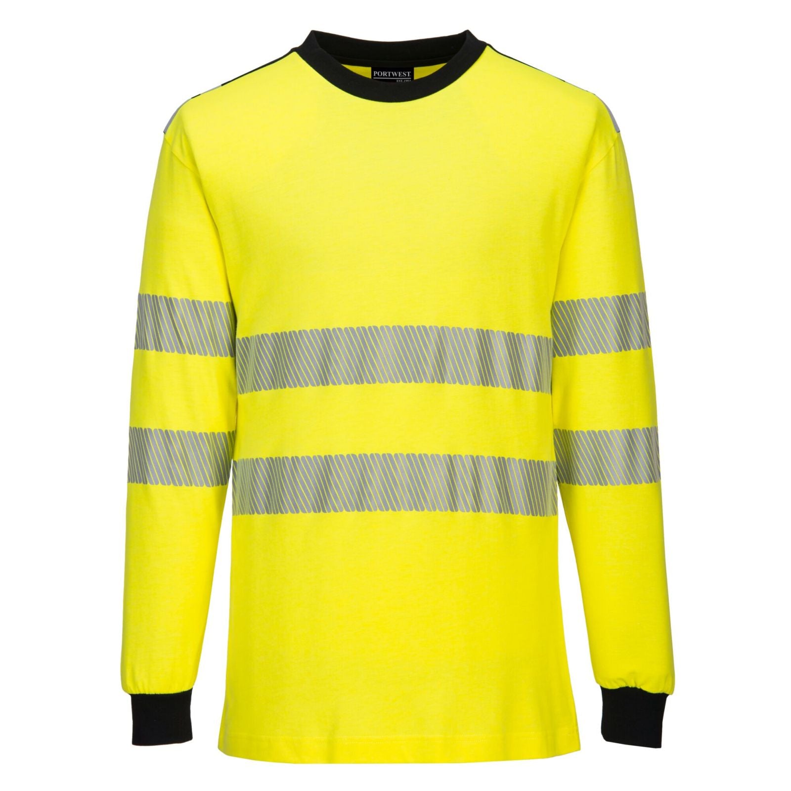 Portwest T-shirts FR701 geel-zwart(YB)