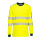 Portwest T-shirts FR701 geel-marineblauw(YN)