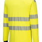 Portwest T-shirts FR701 geel-marineblauw(YN)