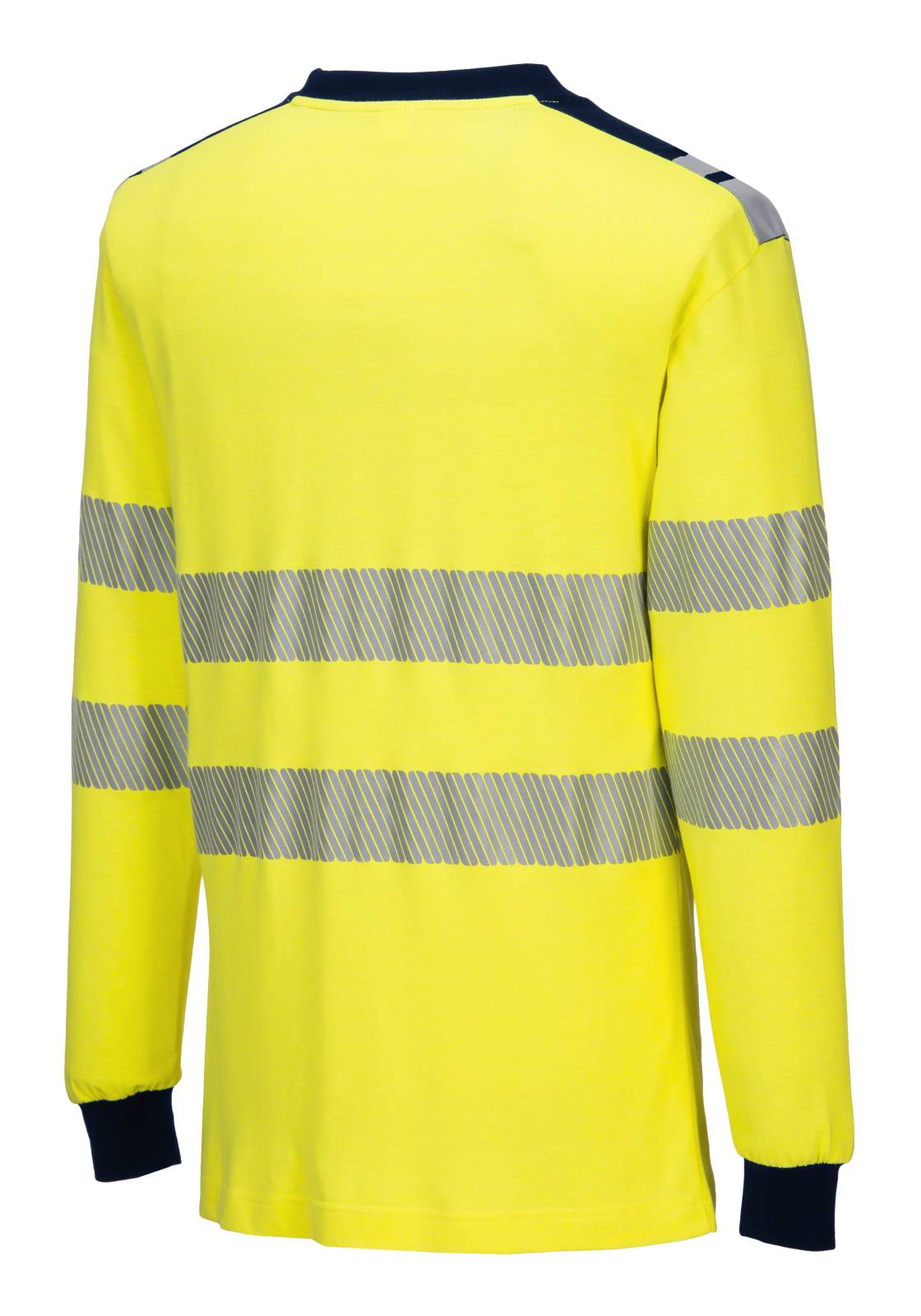 Portwest T-shirts FR701 geel-marineblauw(YN)