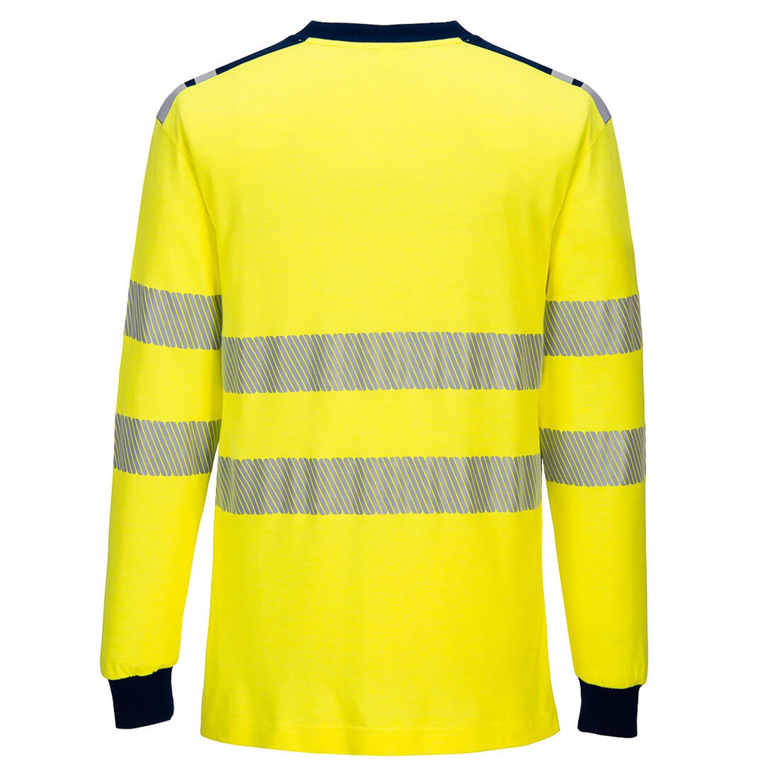 Portwest T-shirts FR701 geel-marineblauw(YN)