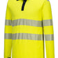 Portwest Polo's FR702 geel-marineblauw(YN)