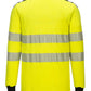Portwest Polo's FR702 geel-marineblauw(YN)
