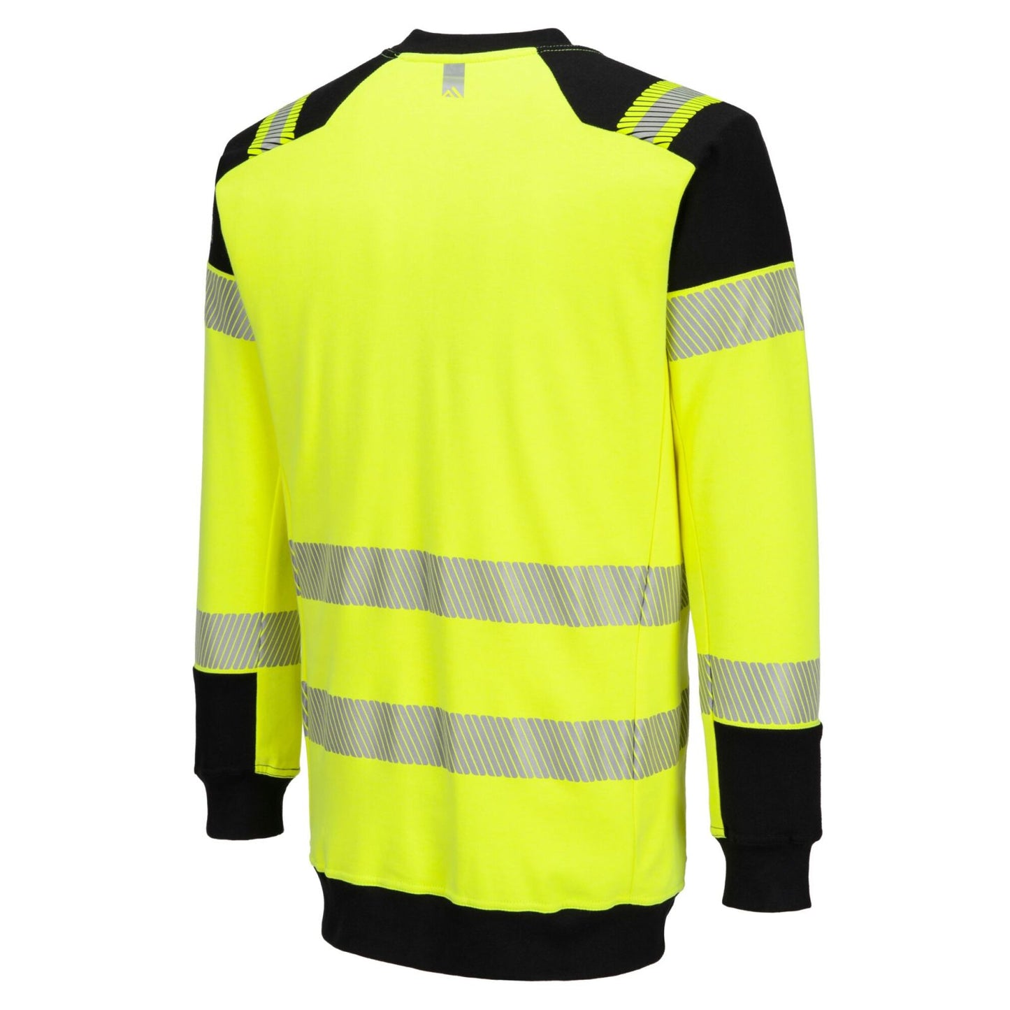 Portwest PW3 Vlamvertragend Multi-norm Sweatshirt FR707 Modaflame gebreid Hi-Vis FR geel-zwart(YB)