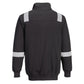 Portwest WX3 sweatshirt FR710 vlamvertragend HiVis zwart(BK)