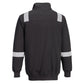 Portwest WX3 sweatshirt FR710 vlamvertragend HiVis zwart(BK)