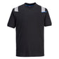 Portwest WX3 T-shirt FR712 vlamvertragend HiVis zwart(BK)