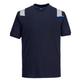 Portwest WX3 Vlamvertragend Multi-norm T-Shirt FR712 Vlamvertragend marineblauw(NV)