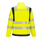 Portwest PW3 Vlamvertragend Multi-norm PW3 Vlamvertragende Modaflame  Hi-Vis werkjack FR714 geel-marineblauw(YN)